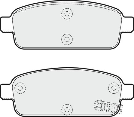 Valeo 606469 - Kit de plaquettes de frein, frein à disque cwaw.fr