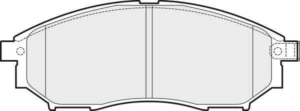 APEC PD3209 - Kit de plaquettes de frein, frein à disque cwaw.fr