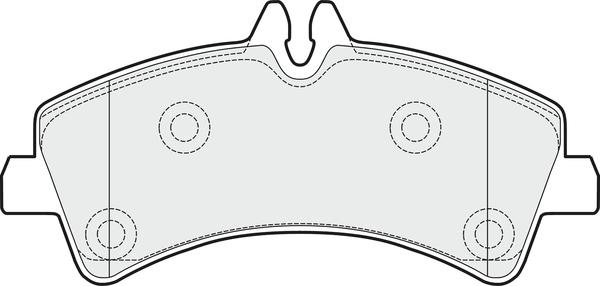 APEC PD3211 - Kit de plaquettes de frein, frein à disque cwaw.fr