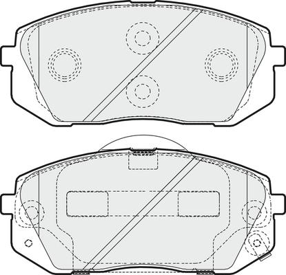 APEC PD3234 - Kit de plaquettes de frein, frein à disque cwaw.fr