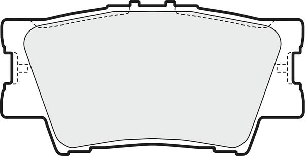 APEC PD3230 - Kit de plaquettes de frein, frein à disque cwaw.fr