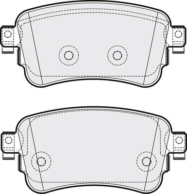 APEC PD3796 - Kit de plaquettes de frein, frein à disque cwaw.fr