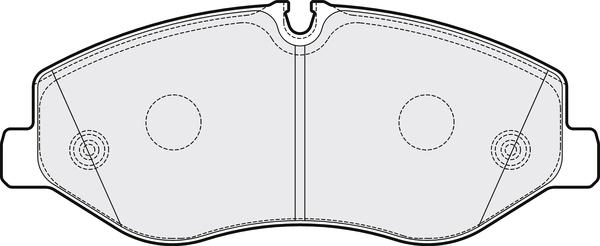 APEC PD3764 - Kit de plaquettes de frein, frein à disque cwaw.fr