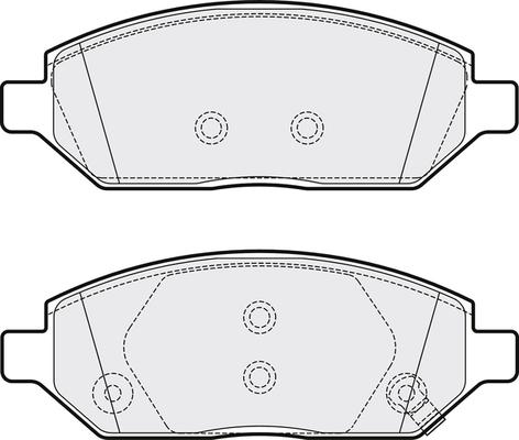 APEC PD3777 - Kit de plaquettes de frein, frein à disque cwaw.fr