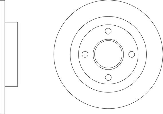 APEC SDK6949 - Disque de frein cwaw.fr