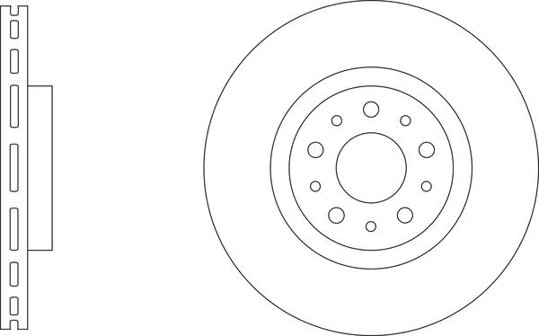 APEC SDK6945 - Disque de frein cwaw.fr