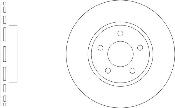 APEC SDK6954 - Disque de frein cwaw.fr