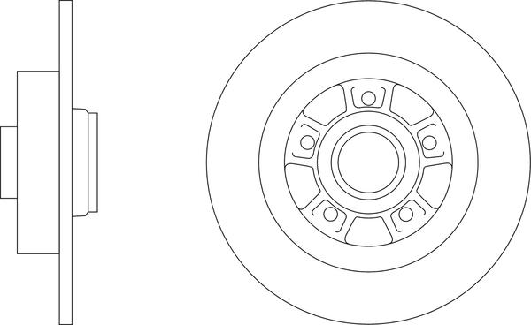 APEC SDK6951 - Disque de frein cwaw.fr