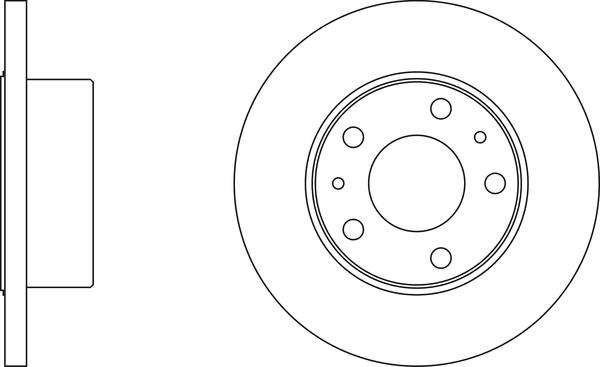 APEC SDK6914 - Disque de frein cwaw.fr