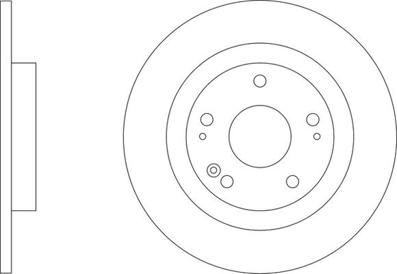 APEC SDK6972 - Disque de frein cwaw.fr