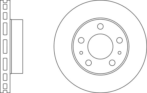 APEC SDK6490 - Disque de frein cwaw.fr