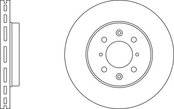 APEC SDK6444 - Disque de frein cwaw.fr