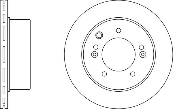 APEC SDK6463 - Disque de frein cwaw.fr