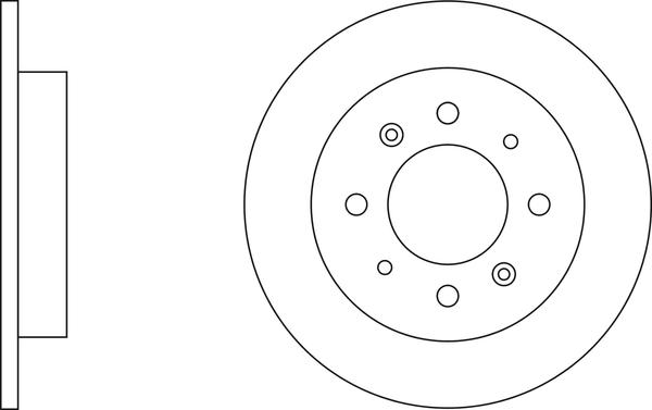 APEC SDK6404 - Disque de frein cwaw.fr