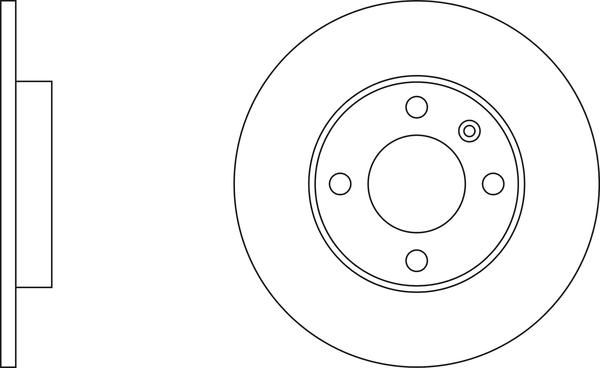 APEC SDK6418 - Disque de frein cwaw.fr