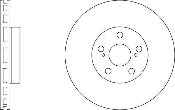 APEC SDK6485 - Disque de frein cwaw.fr