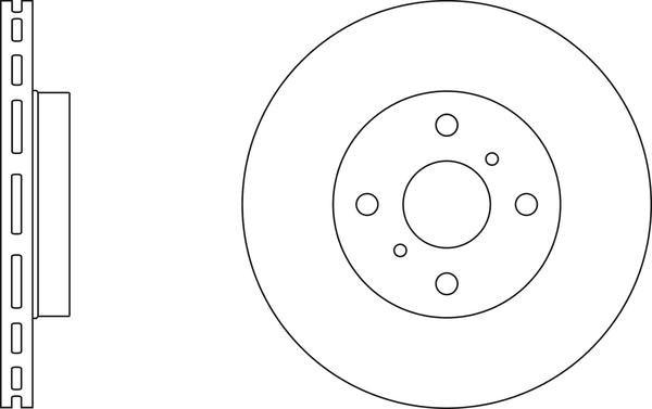 APEC SDK6435 - Disque de frein cwaw.fr