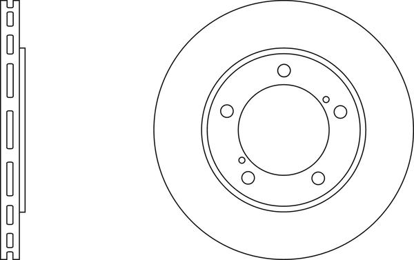 APEC SDK6430 - Disque de frein cwaw.fr