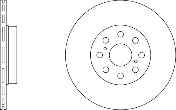 APEC SDK6437 - Disque de frein cwaw.fr