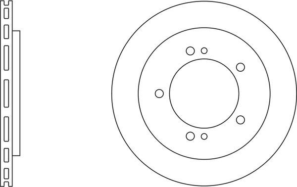 APEC SDK6420 - Disque de frein cwaw.fr