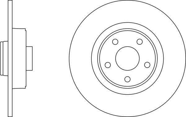 APEC SDK6422 - Disque de frein cwaw.fr