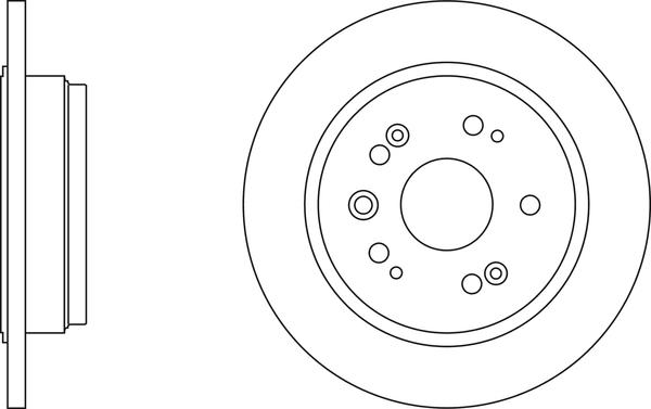 APEC SDK6427 - Disque de frein cwaw.fr