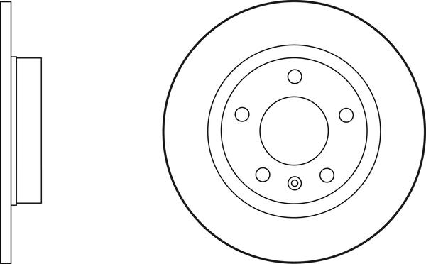 APEC SDK6563 - Disque de frein cwaw.fr