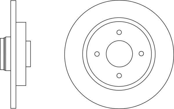 APEC SDK6567 - Disque de frein cwaw.fr