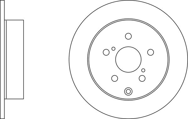 APEC SDK6509 - Disque de frein cwaw.fr