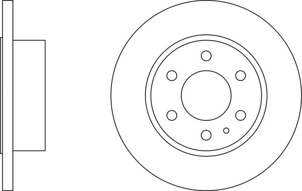 APEC SDK6514 - Disque de frein cwaw.fr