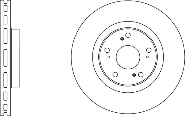 APEC SDK6581 - Disque de frein cwaw.fr