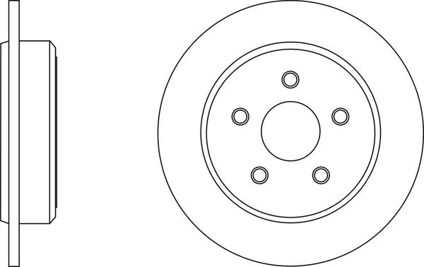 APEC SDK6529 - Disque de frein cwaw.fr