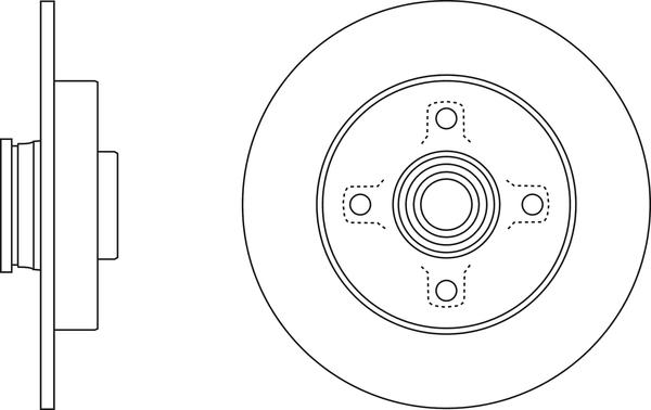 APEC SDK6524 - Disque de frein cwaw.fr