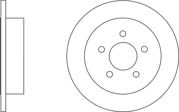 APEC SDK6571 - Disque de frein cwaw.fr