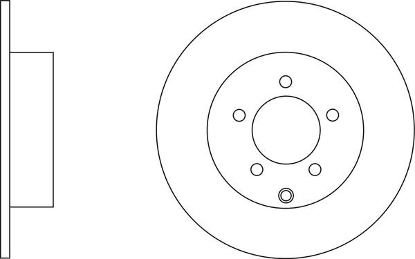 APEC SDK6573 - Disque de frein cwaw.fr