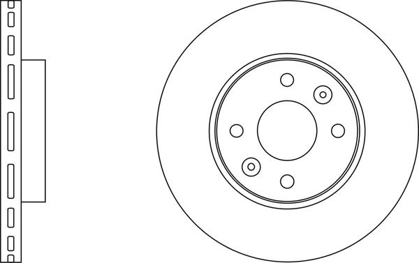 APEC SDK6691 - Disque de frein cwaw.fr