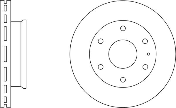 APEC SDK6648 - Disque de frein cwaw.fr