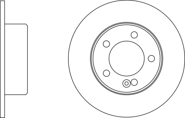 APEC SDK6663 - Disque de frein cwaw.fr