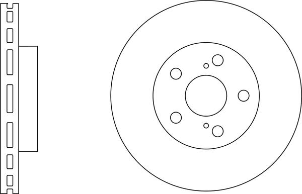 APEC SDK6662 - Disque de frein cwaw.fr