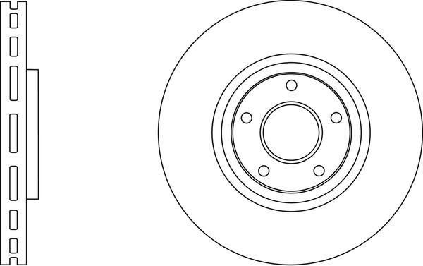 APEC SDK6681 - Disque de frein cwaw.fr