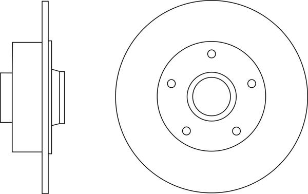 APEC SDK6678 - Disque de frein cwaw.fr