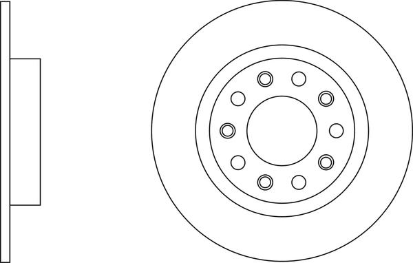 APEC SDK6673 - Disque de frein cwaw.fr