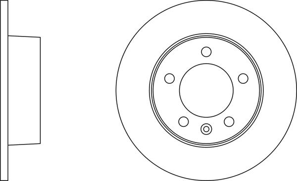 APEC SDK6098 - Disque de frein cwaw.fr