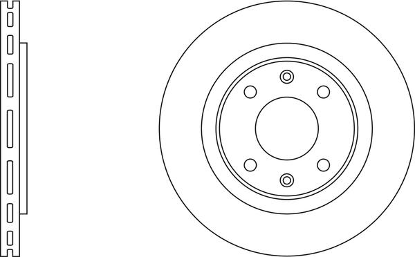 APEC SDK6093 - Disque de frein cwaw.fr