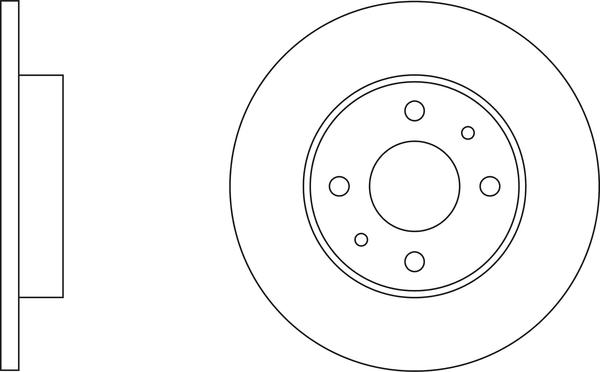 APEC SDK6092 - Disque de frein cwaw.fr