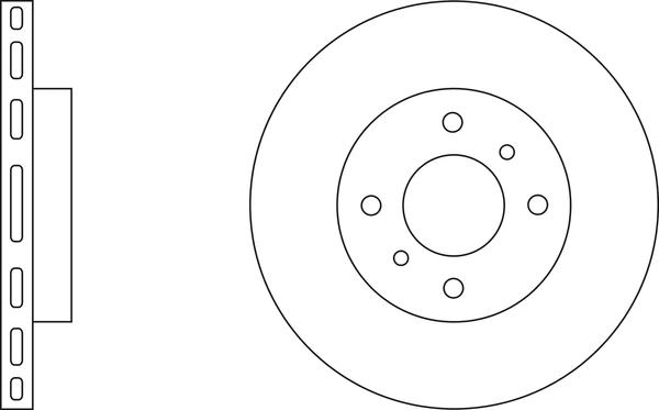 APEC SDK6049 - Disque de frein cwaw.fr