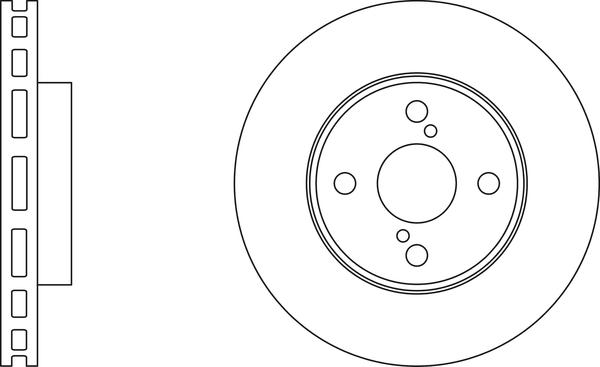 APEC SDK6044 - Disque de frein cwaw.fr