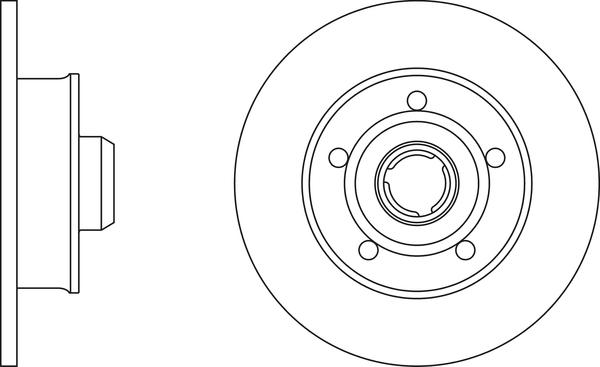 APEC SDK6046 - Disque de frein cwaw.fr