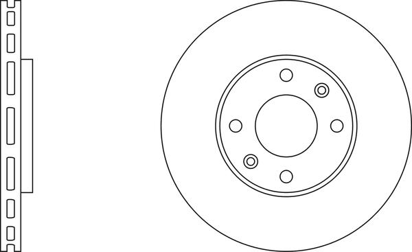 APEC SDK6040 - Disque de frein cwaw.fr