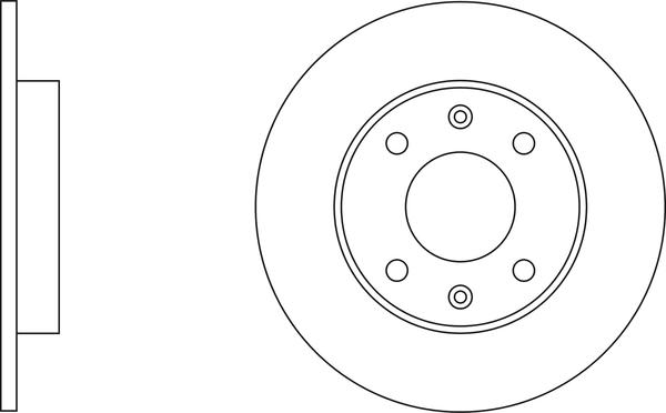 APEC SDK6041 - Disque de frein cwaw.fr